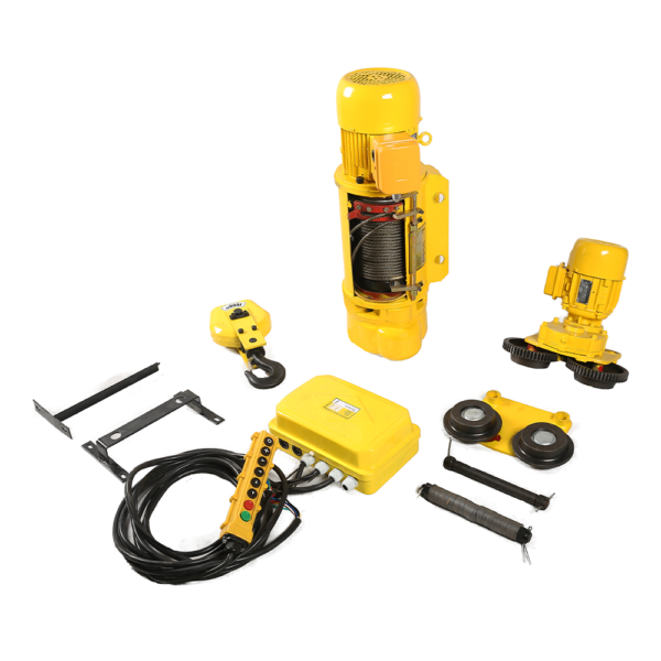 Talha Elétrica 1.000kg – 9m de Cabo de Aço – Velocidade Simples 220/380V com Troller | 1 Tonelada - Imagem 3