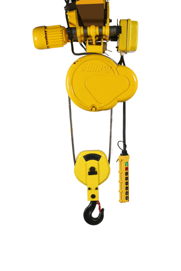 Talha Elétrica 3.000kg – 9m de Cabo de Aço – 220/380V com Troller | 3 TON - Image 8