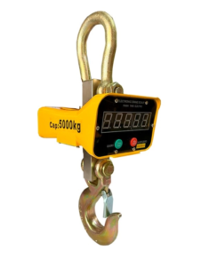 Balança Digital de Gancho - Dinamômetro 5.000kg - 5 Toneladas c/ Bateria Recarregável