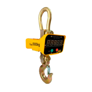 Balança Digital de Gancho - Dinamômetro 5.000kg - 5 Toneladas c/ Bateria Recarregável