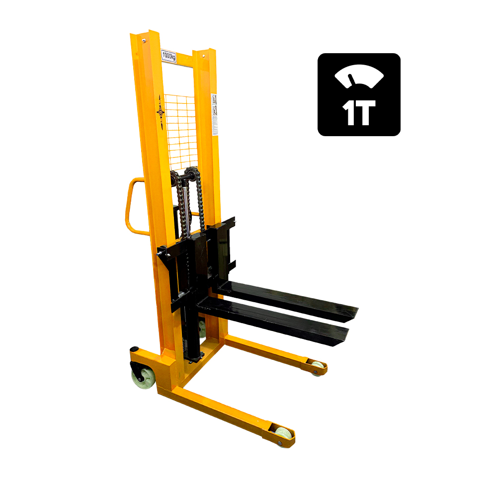 Empilhadeira e Paleteira Hidráulica Manual - 1.000kg - 1 tonelada