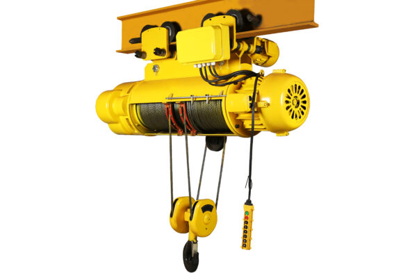 Talha Elétrica 10.000kg – 9m de Cabo de Aço – Dupla Velocidade 220/380V com Troller | 10 Toneladas