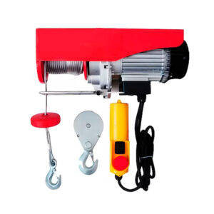 Mini Talha Elétrica 6 A 12 Metros - 150 A 300kg C/ Polia